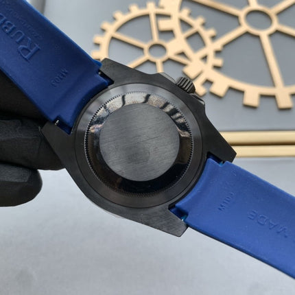 SUBMARINER DATE 41 BLACK CASE BLUE DIAL