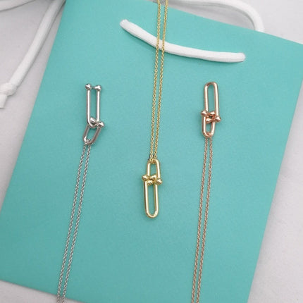 HARDWARE GOLD DROP PEDANT NECKLACE