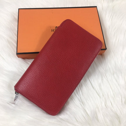 HM SILK'IN CLASSIC WALLET 20 APPLE GRAINED CALFSKIN
