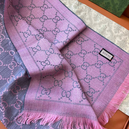 GUCCI 25S SCARF 180 IN WOOL 644860
