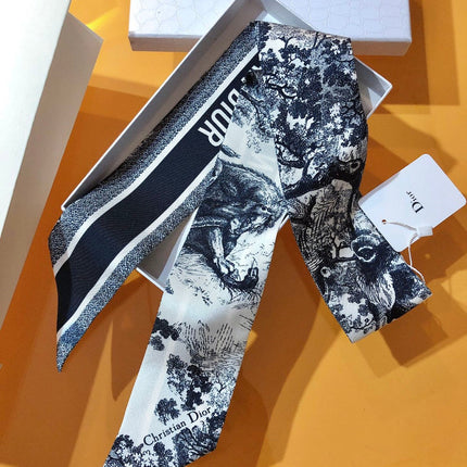 DIOR 26S SCARF 105CM IN SILK 311649
