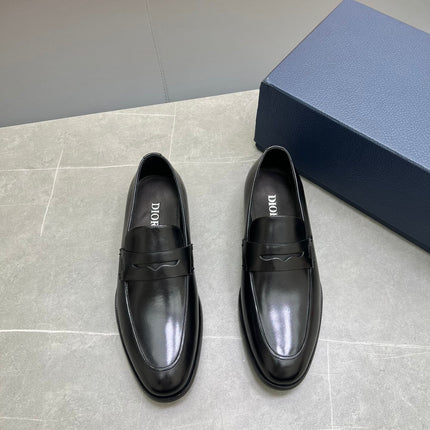 CD GRANVILLE LOAFER BLACK POLISHED CALFSKIN