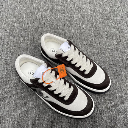 CC TRAINERS WHITE BLACK SUEDE