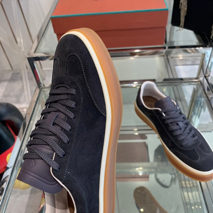 LP TENNIS WALK SNEAKERS CHARCOAL SUEDE