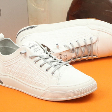 PRA SNEAKER IN WHITE CARO SUEDE CALFSKIN