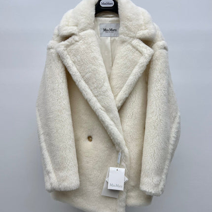 MAXMARA 25S CROPPED TEDDY JACKET STYLE 245