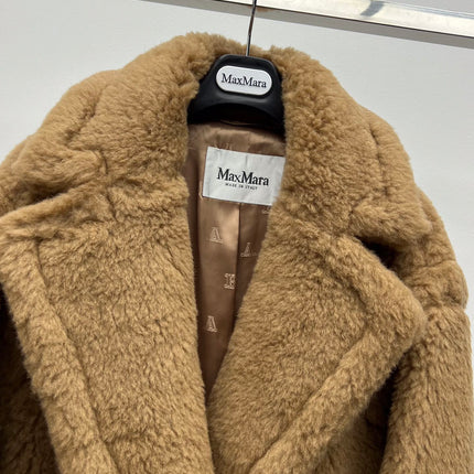 MAXMARA 25S CROPPED TEDDY JACKET STYLE 243
