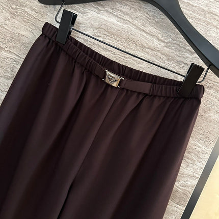 PRADA 25S WIDE-LEG PANTS 563