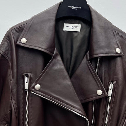 YSL 25S LEATHER JACKET STYLE 136