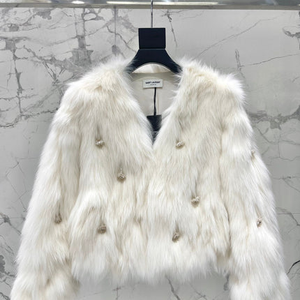 YSL 25S FUR VEST STYLE 227