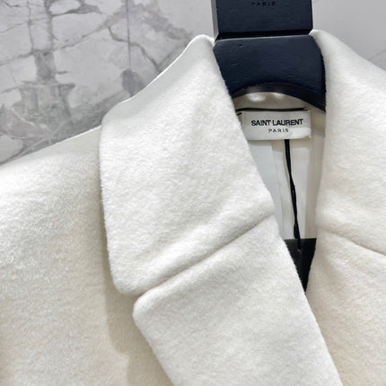 YSL 25S LONG CASHMERE COAT STYLE 31