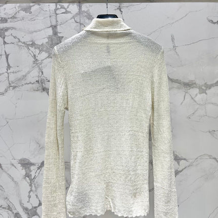 YSL 25S FITTED TURTLENECK SWEATER STYLE 182