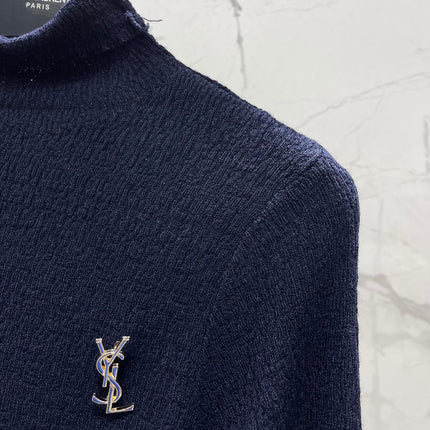 YSL 25S FITTED TURTLENECK SWEATER STYLE 183