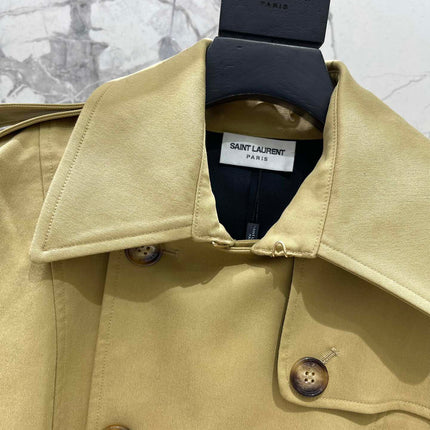 YSL 25S LONG TRENCH COAT STYLE 155