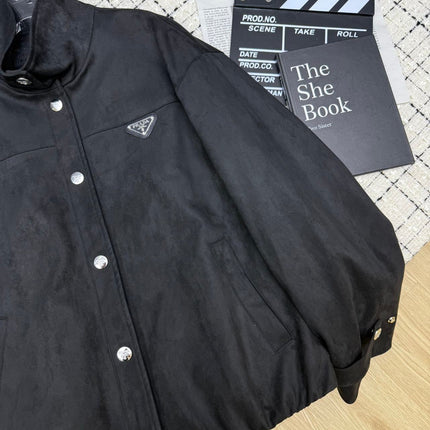 PRADA 25S STAND-COLLAR JACKET 369