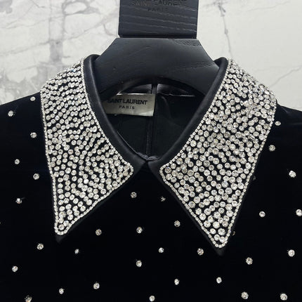 YSL 25S DRESS WITH BEADED DETAILS STYLE 61