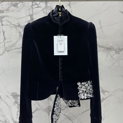 CHANEL 26S VELVET JACKET 727