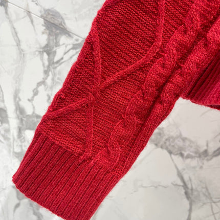 CHANEL 26S LONG-SLEEVE CREWNECK SWEATER 666