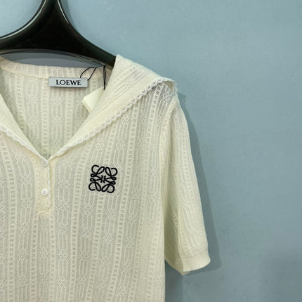 LOEWE 26S KNIT POLO SHIRT 501