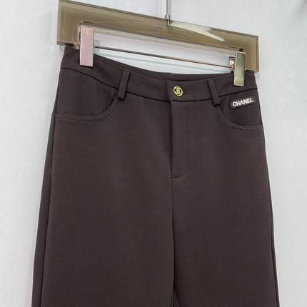 CHANEL 26S HIGH-WAIST FLARED PANTS 1706