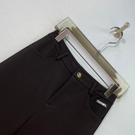 CHANEL 26S HIGH-WAIST FLARED PANTS 1706