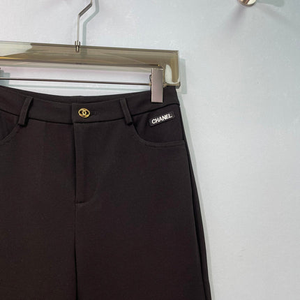 CHANEL 26S HIGH-WAIST FLARED PANTS 1706