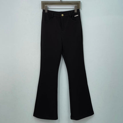 CHANEL 26S HIGH-WAIST FLARED PANTS 1706