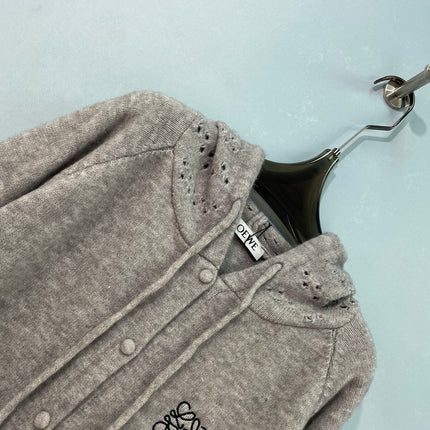 LOEWE 26S HOODED KNIT CARDIGAN 706