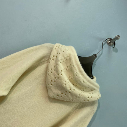 LOEWE 26S HOODED KNIT CARDIGAN 705