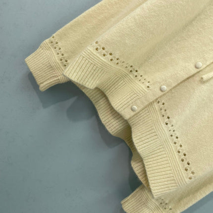 LOEWE 26S HOODED KNIT CARDIGAN 705