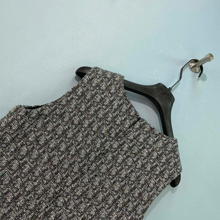 DIOR 26S SLEEVELESS TWEED MINIDRESS 1548