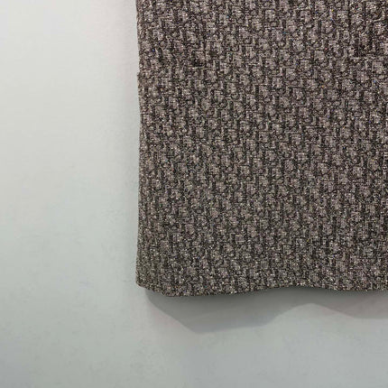 DIOR 26S SLEEVELESS TWEED MINIDRESS 1548