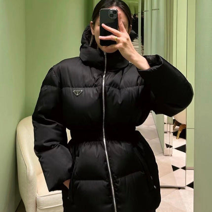 PRADA RE NYLON ZIPPER DOWN JACKET STYLE 1225