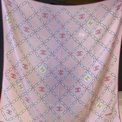CHANEL 26S SCARF 135 IN CASHMERE AND SILK 306125