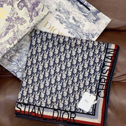 DIOR 26S SCARF 140CM IN CASHMERE SILK 311938