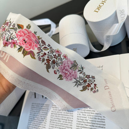 DIOR 26S SCARF 100CM IN SILK 280955