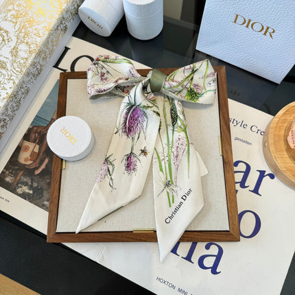 DIOR 26S SCARF 100CM IN SILK 250437
