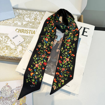 DIOR 26S SCARF 100CM IN SILK 304029
