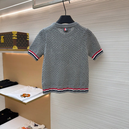 THOM 26S SHORT-SLEEVED KNIT TOP STYLE 158