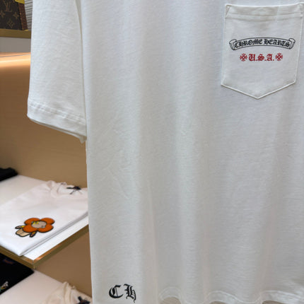CHROME HEARTS 26S SHORT-SLEEVE CREW-NECK T-SHIRT 076