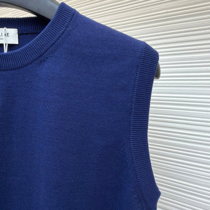 CELINE 26S SLEEVELESS SWEATER 484