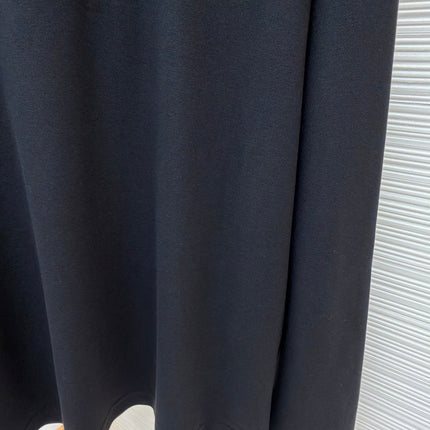PRADA 26S LONG-SLEEVE ZIP POLO SHIRT 1109