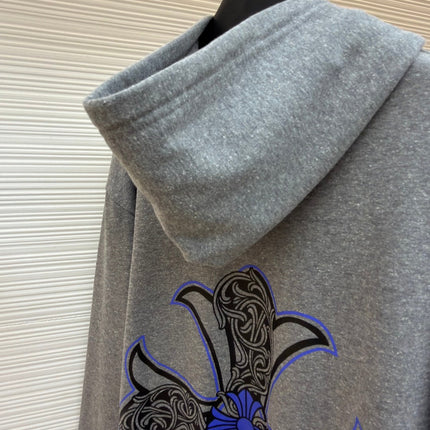 CHROME HEARTS 26S ZIP-UP HOODED SWEATSHIRT 053