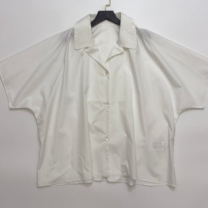 MAXMARA 26S SHORT-SLEEVE BELTED SHIRT 264