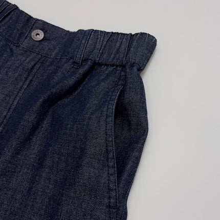 MAXMARA 26S WIDE-LEG EMBROIDERED DENIM PANTS 243