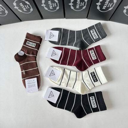 PRADA 26S ANKLE SOCKS 502280 (1 BOX)