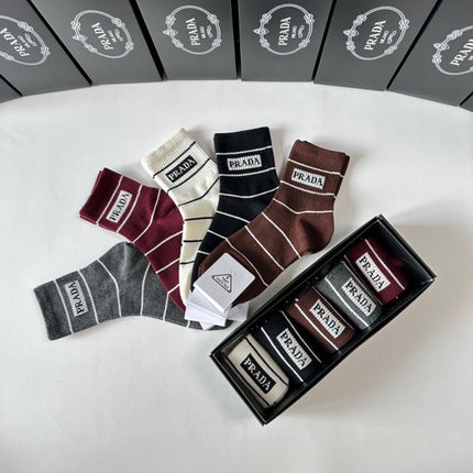 PRADA 26S ANKLE SOCKS 502280 (1 BOX)