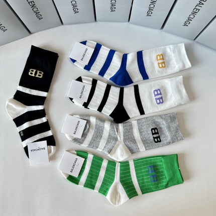 BALENCIAGA 26S CREW SOCKS 569236 (1 BOX)