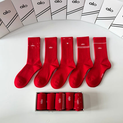 ALO 26S CREW SOCKS 150801 (1 BOX)