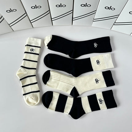 ALO 26S CREW SOCKS 222500 (1 BOX)